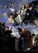 Juan Martin Cabezalero Assumption of the Virgin oil painting artist